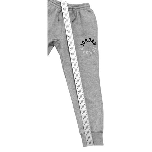 Jordans Boys Jogger Set Gray Black Fleece Pants Small Hoodie Medium Sporty Gym - Picture 14 of 16